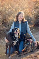 2026.01.16 Dr. Sharlee and dogs at Riverbend Ponds